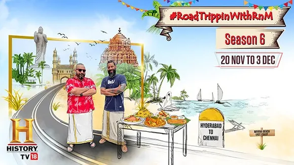 HistoryTV18 all set for the sixth season of digital-first series '#RoadTrippinWithRnM'