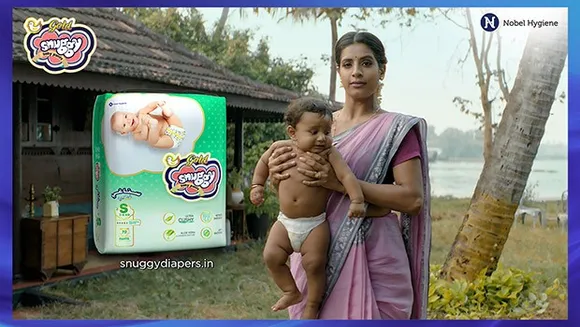 Nobel Hygiene's ad for Snuggy brings out a clutter-breaking narrative in baby diapers category