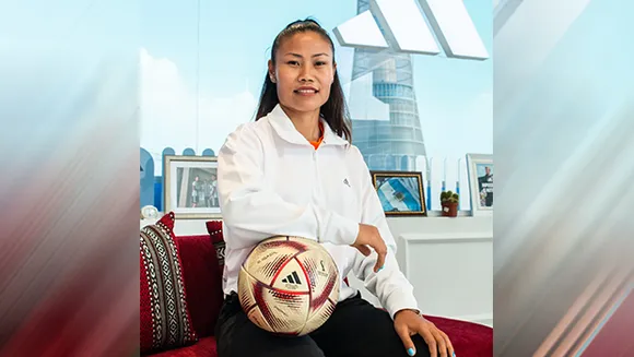 adidas partners with Indian women's football team captain Loitongbam Ashalata Devi