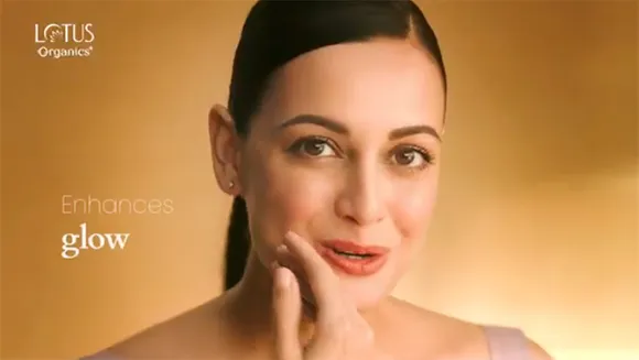 Dia Mirza features in the new campaign by beauty brand Lotus Organics+