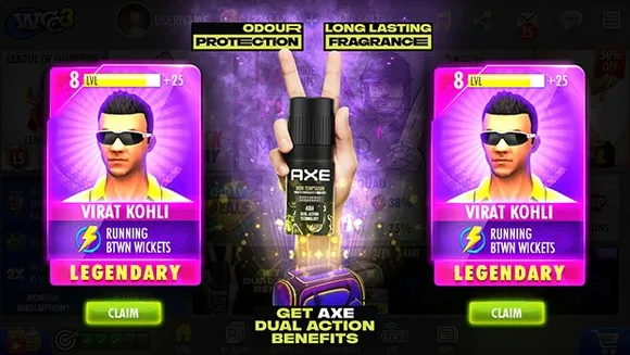 Axe Deodorant announces first gaming integration in India with World Cricket Championship 3