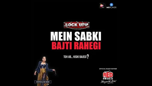 Red FM India executes a campaign around ALTBalaji & MX Player's 'Lock Upp'