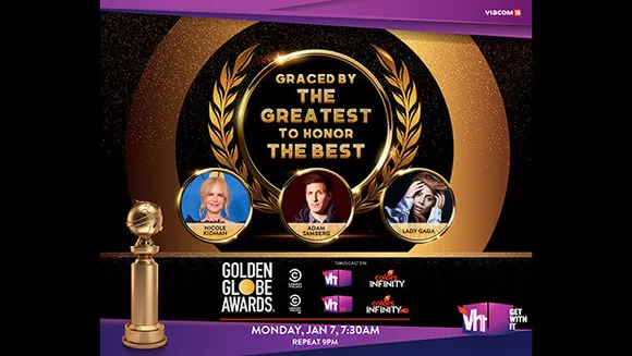 Vh1, Comedy Central and Colors Infinity to simulcast 76th Golden Globe Awards 