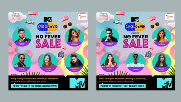 MTV India and SaltScout, in association with SEEDS, launch a celebrity closet fundraiser for Covid-19 relief