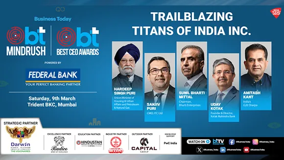 India Today's Business Today MindRush to be held on March 9