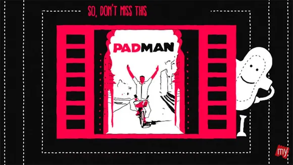 BookMyShow's animated digital take on Padman