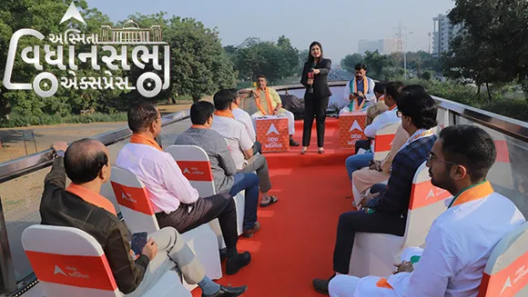 ABP Asmita launches its election special programming 'Asmita VidhanSabha Express'