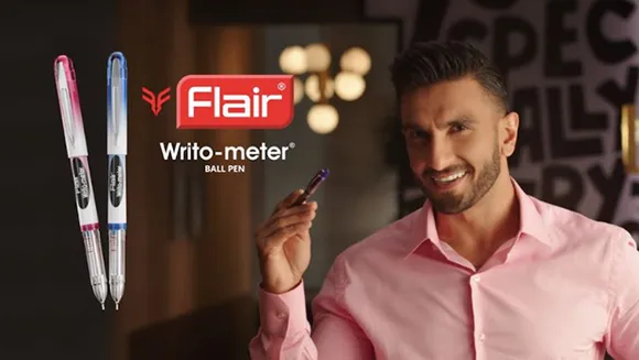 Ranveer Singh says 'Bas Flair Aur Kuch Nahi' in Flair's new campaign