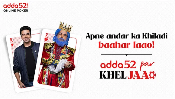 Adda52's new brand campaign 'Khel Jaao' aims to make Poker prominent part of youth culture
