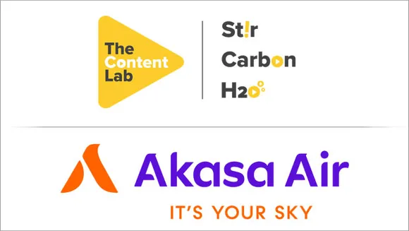 Akasa Air partners with The Content Lab to enhance brand engagement and consumer connection