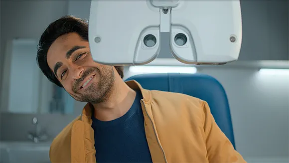 Ayushmann Khurrana whistles his way in the new ad for Titan Eye+