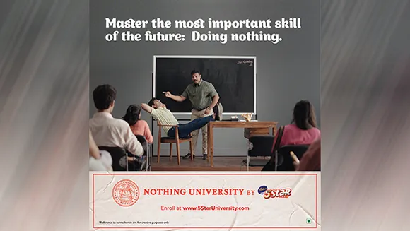 Cadbury 5Star introduces Nothing University to embrace AI and celebrate 'Doing Nothing'