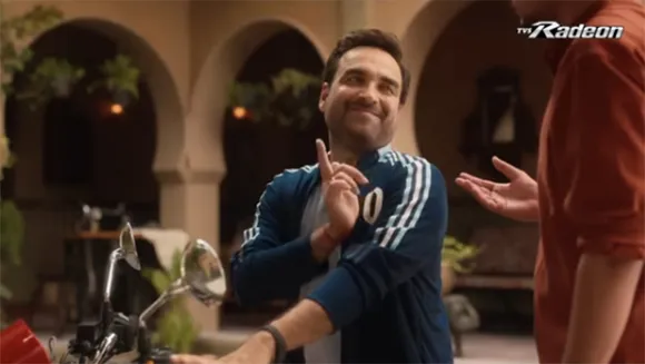 Actor Pankaj Tripathi highlights TVS Radeon's impressive features in latest campaign by Lowe Lintas