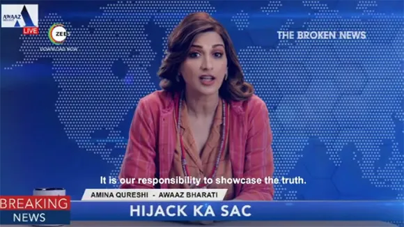 Zee5 partners with BBC Studios India; announces 'The Broken News' as the first Hindi project