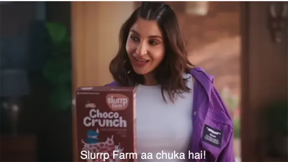 Anushka Sharma says #YesKaTimeAaGaya in Slurrp Farm's new brand campaign