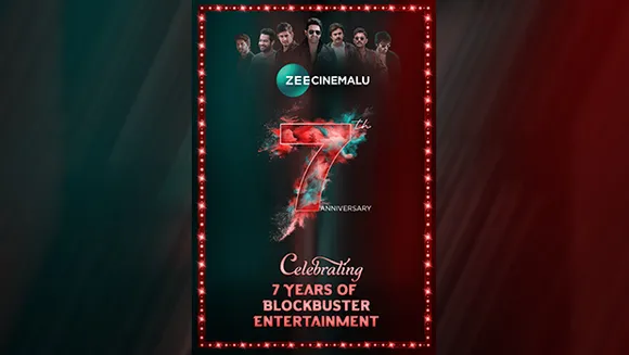 Zee Entertainment's Telugu movie channel 'Zee Cinemalu' completes 7 years