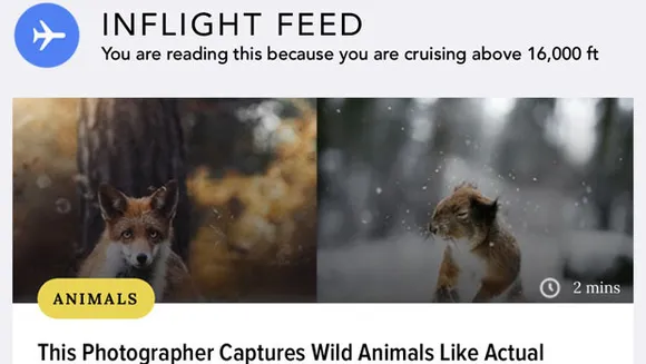 Dentsu Webchutney makes ScoopWhoop content available above 16,000 feet in flight mode
