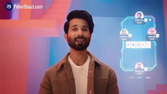 PokerBaazi's new brand films in second leg of “You Hold the Cards” campaign features Shahid Kapoor
