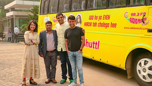 Radio Mirchi partners with Shuttl for 'Odd Ho Ya Even..Mirchi toh Chalega hi Chalega' campaign