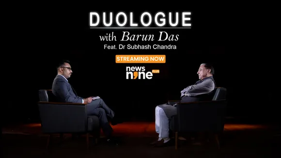 Subhash Chandra shares his thoughts freely in 'Duologe with Barun Das' talk show