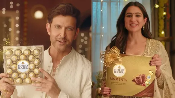 Ferrero India unveils Diwali campaigns starring Hrithik Roshan and Sara Ali Khan