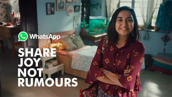 WhatsApp asks us to 'Share Joy, Not Rumours' in its debut campaign 