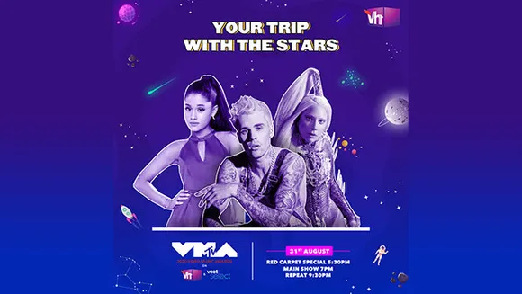 Voot Select and Vh1 India telecast 2020 Video Music Awards on August 31