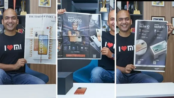 TOI executes 'Glazed French Window' innovation to create smartphone unboxing experience for Redmi Note 10 series 