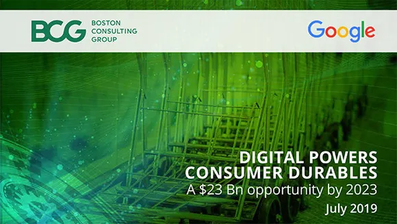 63% of consumer durable sales in India will be digitally influenced by 2023: BCG, Google Report
