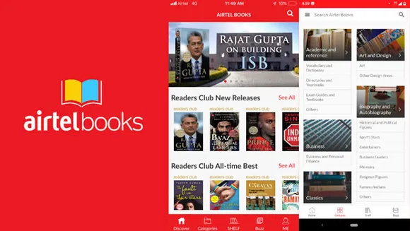 Airtel launches 'Airtel Books' app, boosts digital content portfolio