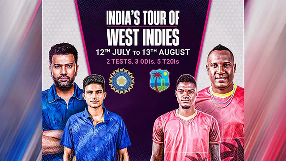 JioCinema takes fresh guard for another digital powerplay with India's Tour of West Indies