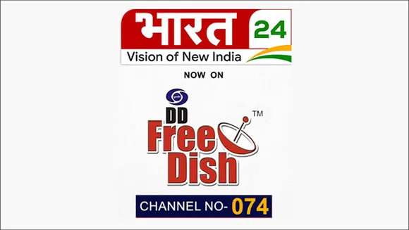 Bharat24 to now be available on DD Freedish