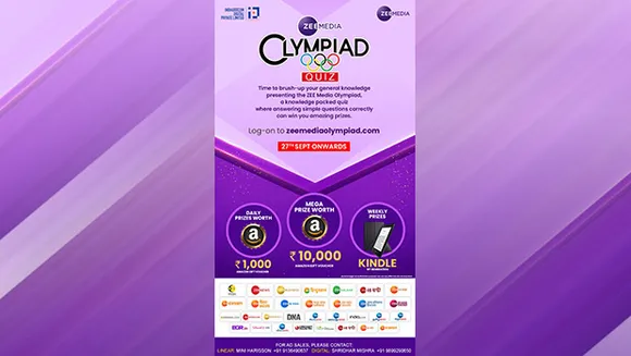 Zee Media launches 'Zee Media Olympiad' campaign for media planners and buyers