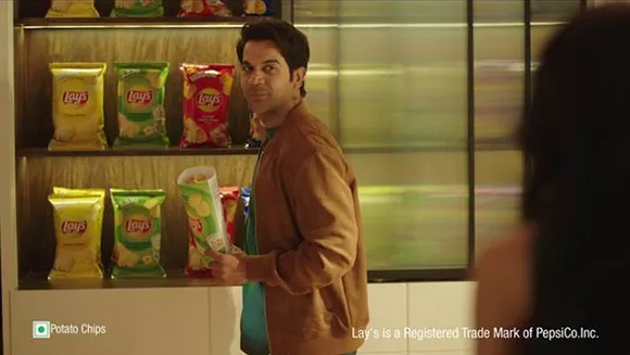 Rajkummar Rao says 'Ghar Par Lay's Always' in the potato chip brand's new TVC