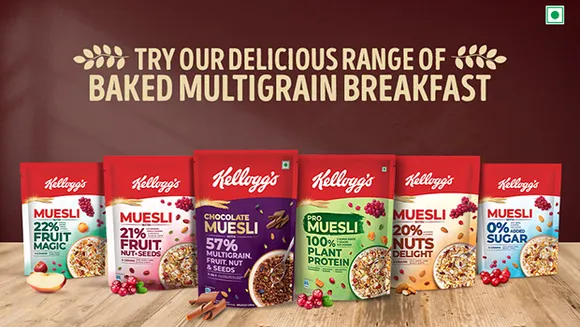 Kellogg's launches campaign for its new Chocolate Muesli range with tagline Mmmmuesli