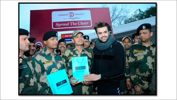 Comedy Central 'Spreads The Cheer' among jawans at BSF training camp