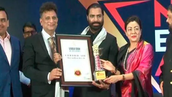 ABP News Network's Shrivardhan Trivedi recognized by World Book of Records