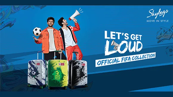 Kartik Aaryan features in campaign for Skybags's limited-edition FIFA Luggage collection