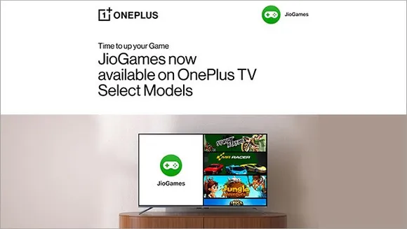 OnePlus and JioGames collaborate to bring a curated library of games to OnePlus TVs