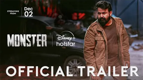 Mohanlal's investigative thriller 'Monster' to release on Disney + Hotstar