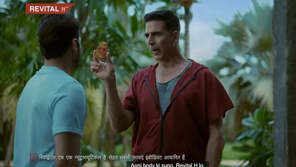Sun Pharma's Revital H's “Apni Body Ki Suno” campaign features Akshay Kumar