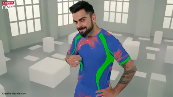Colgate Neo brings Virat Kohli on board to show off colourful range of toothbrushes