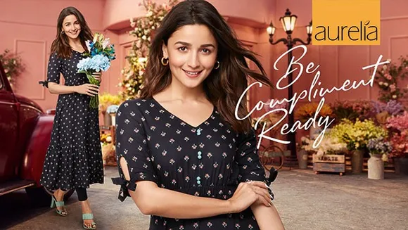 Alia Bhatt urges women to 'Be Compliment Ready' in Aurelia's first campaign