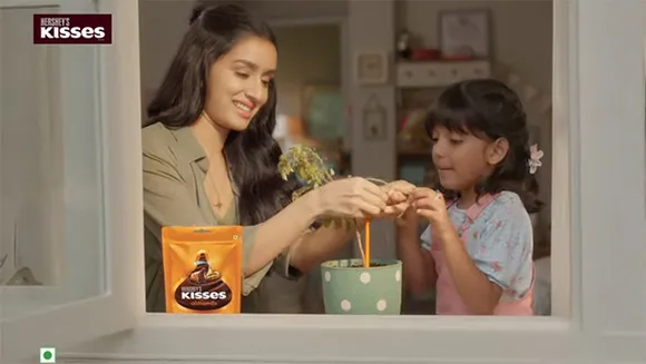 Hershey's Kisses enables 'Everyday Endearing moments of affection' across relationships in new TVC featuring Shraddha Kapoor