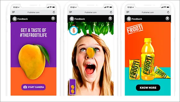 Parle's AR campaign gives users a taste of #TheFrootiLife