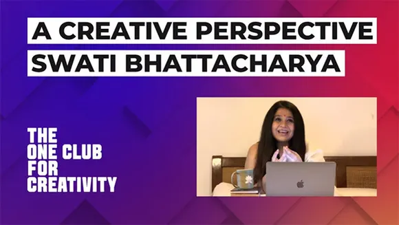 FCB Ulka's Swati Bhattacharya, an inspiration for women, features on The One Club's 'A Creative Perspective' Series
