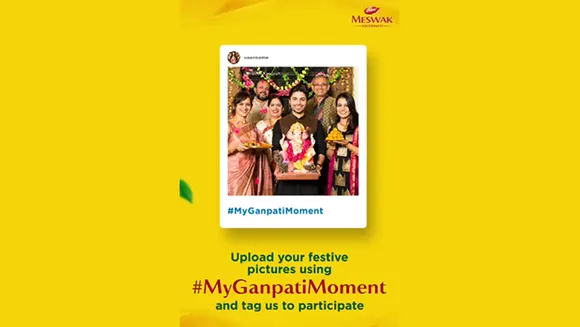 Dabur Meswak's #MyGanpatiMoment campaign aims to create history with the largest digital Ganpati idol