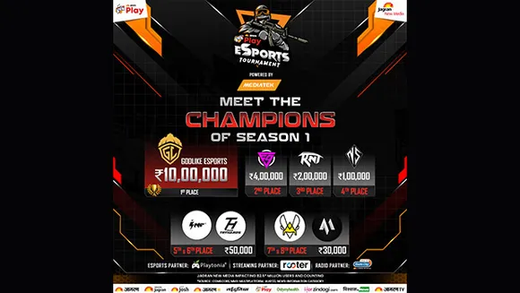 Jagran Play executes its first-ever e-sports tournament