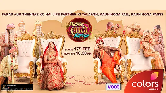 Colors' 'Mujhse Shaadi Karoge?' is a journey to find soulmates for Shehnaz and Paras 