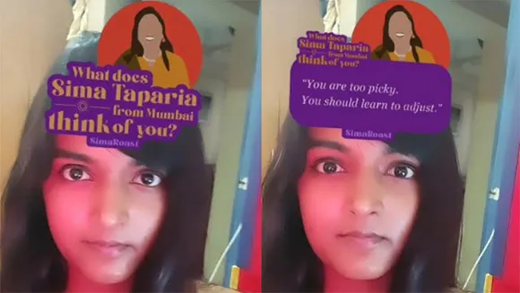 Here's how 'Sima Roast' Instagram AR filter is trending in India and abroad